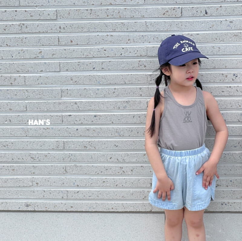 Han's - Korean Children Fashion - #kidsshorts - Friends Sleeveless - 8