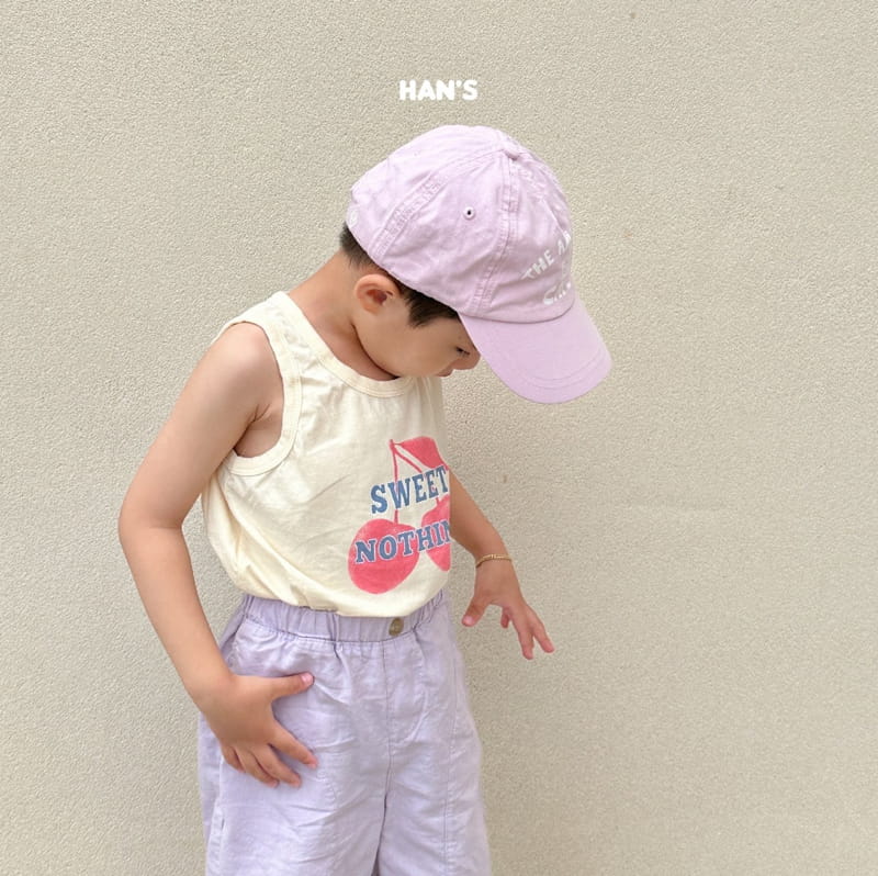 Han's - Korean Children Fashion - #fashionkids - Cherry Sleeveless - 4