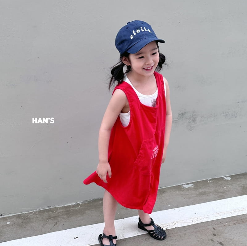 Han's - Korean Children Fashion - #kidsshorts - Pocket One-piece
