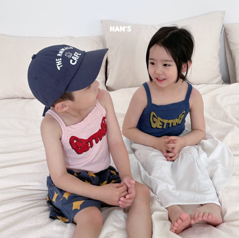 Han's - Korean Children Fashion - #kidsstore - Latte Sleeveless - 3