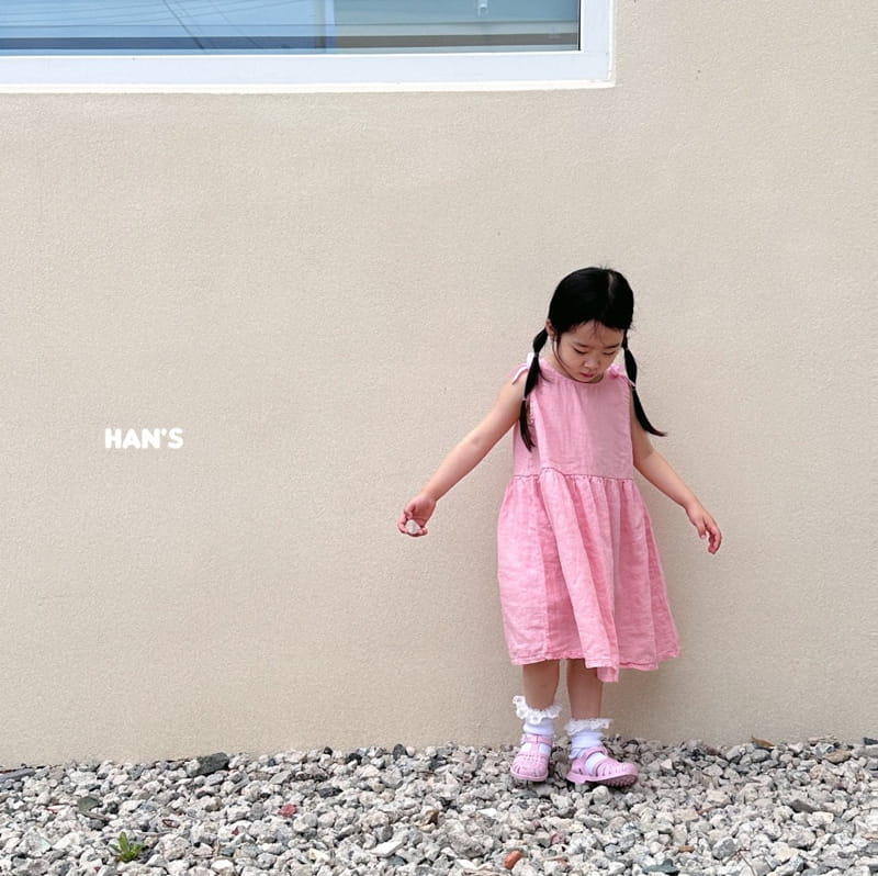Han's - Korean Children Fashion - #magicofchildhood - Ribbon One-piece - 5