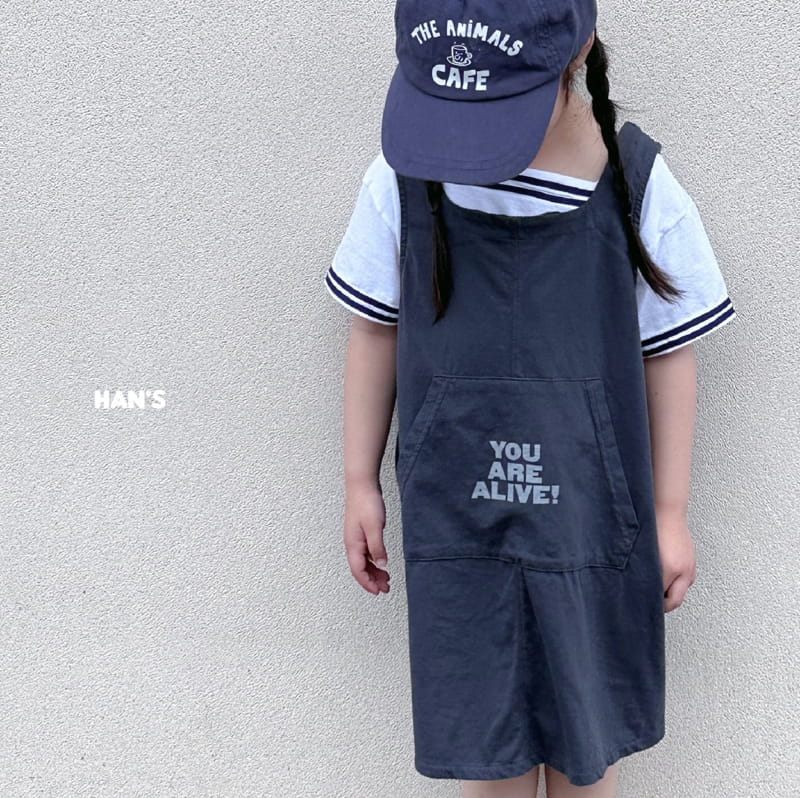 Han's - Korean Children Fashion - #magicofchildhood - Pocket One-piece - 6
