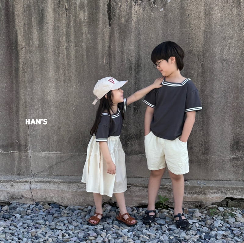 Han's - Korean Children Fashion - #magicofchildhood - Wave Tee - 3