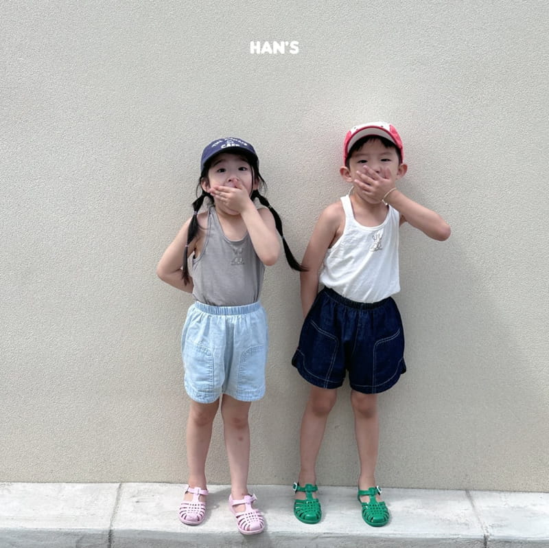 Han's - Korean Children Fashion - #prettylittlegirls - Friends Sleeveless