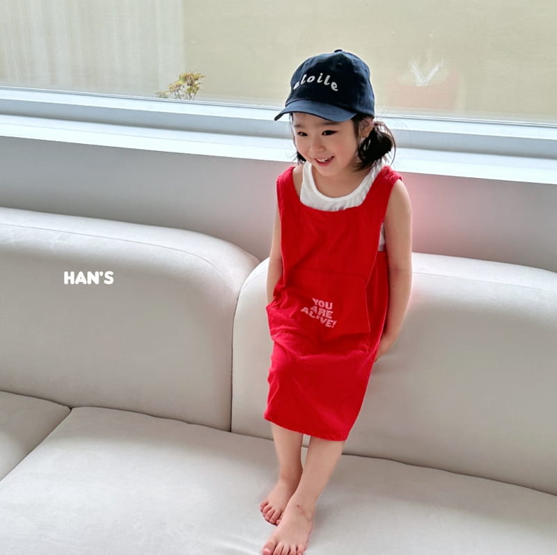 Han's - Korean Children Fashion - #stylishchildhood - Pocket One-piece - 11