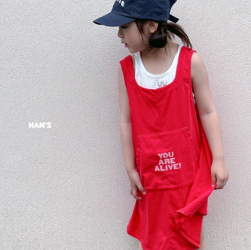 Han's - Korean Children Fashion - #todddlerfashion - Pocket One-piece - 9