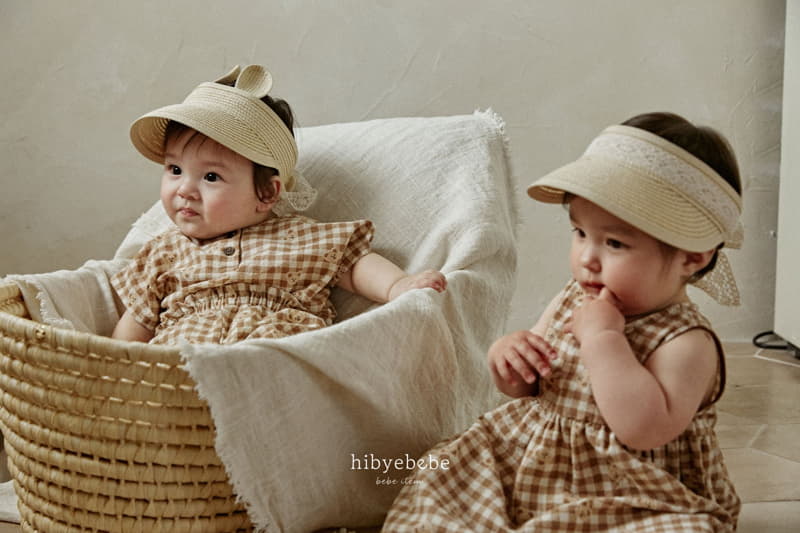 Hi Byebebe - Korean Baby Fashion - #babyboutique - Mocha Bear One-piece - 10