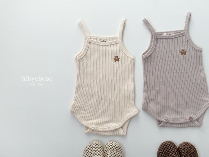 Hi Byebebe - Korean Baby Fashion - #babyboutique - Rib Knit Sleeveless Bodysuit - 3