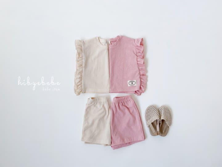 Hi Byebebe - Korean Baby Fashion - #babyboutiqueclothing - Macaroon Frill Top Bottom Set - 3