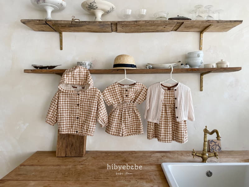 Hi Byebebe - Korean Baby Fashion - #babyboutiqueclothing - Mocha Bear Top Bottom Set - 10