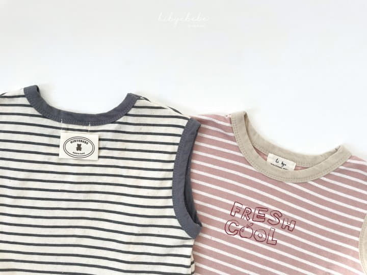 Hi Byebebe - Korean Baby Fashion - #babyboutiqueclothing - Fresh Sleeveless Top Bottom Set - 8