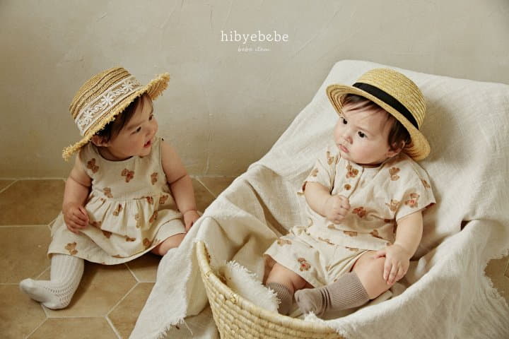 Hi Byebebe - Korean Baby Fashion - #babyclothing - Dori Dori One-piece - 9