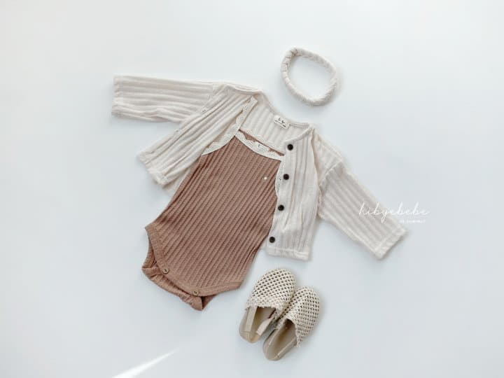 Hi Byebebe - Korean Baby Fashion - #babyfever - Eve Lace Bodysuit - 8