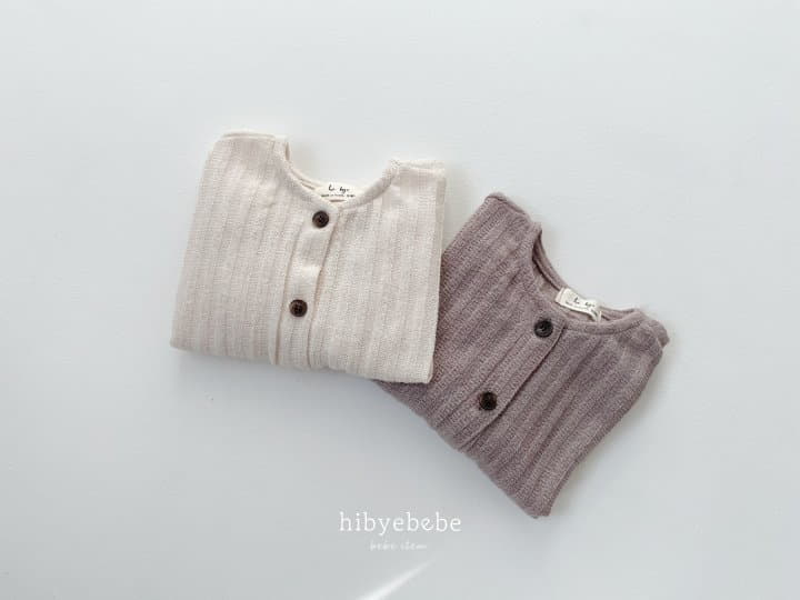 Hi Byebebe - Korean Baby Fashion - #babyfever - Charlang Knit Rib Cardigan - 6