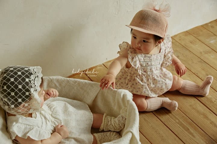 Hi Byebebe - Korean Baby Fashion - #babyfever - Lilly Lace Bodysuit - 2