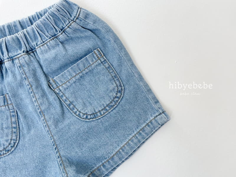 Hi Byebebe - Korean Baby Fashion - #babygirlfashion - Pocket Denim Shorts - 6