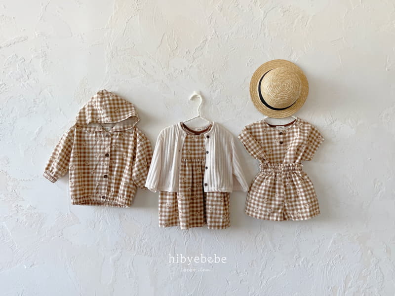 Hi Byebebe - Korean Baby Fashion - #babylifestyle - Mocha Bear One-piece - 2