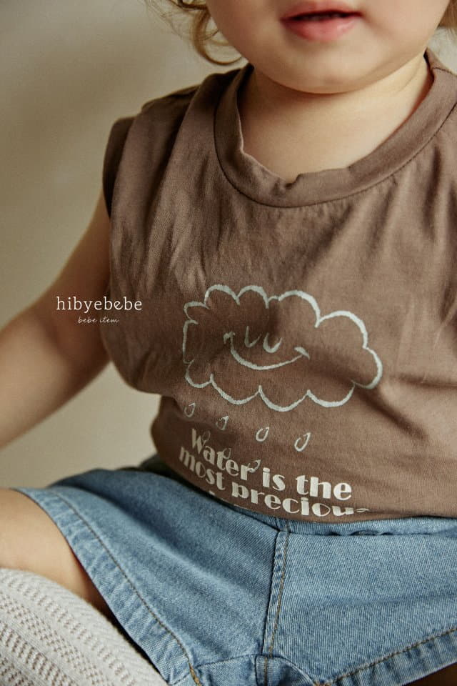 Hi Byebebe - Korean Baby Fashion - #babyoninstagram - Cloud Sleeveless Tee - 8