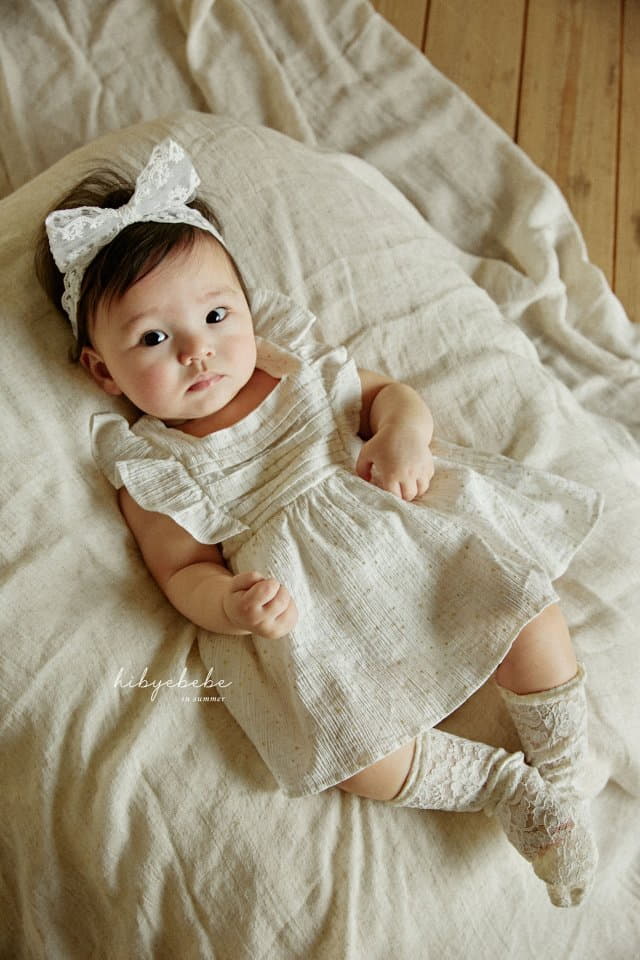 Hi Byebebe - Korean Baby Fashion - #babylifestyle - Shine Star Lace Bodysuit - 4