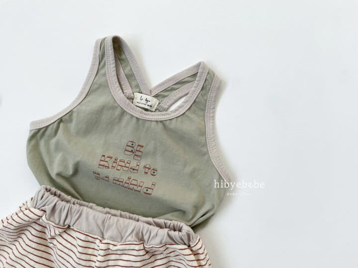 Hi Byebebe - Korean Baby Fashion - #babyootd - Kind Sleeveless Top Bottom Set - 8
