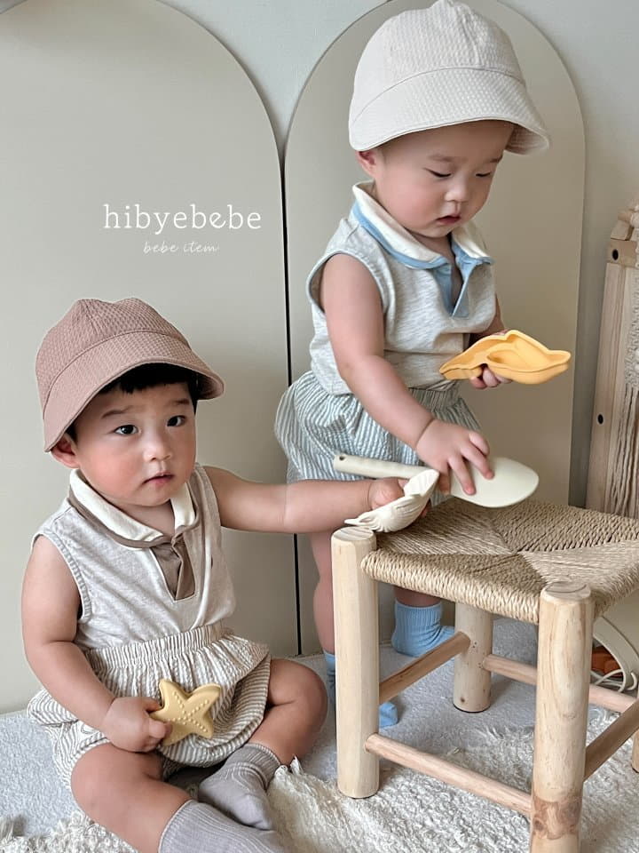 Hi Byebebe - Korean Baby Fashion - #babyootd - V Neck Collar Top Bottom Set - 7