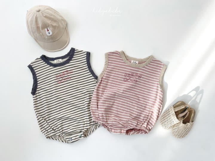 Hi Byebebe - Korean Baby Fashion - #babyootd - Fresh Sleeveless Bodysuit