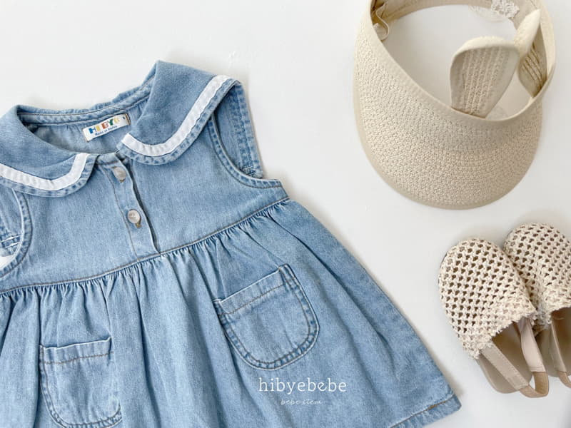 Hi Byebebe - Korean Baby Fashion - #babyoutfit - Pocket Denim One-piece - 10