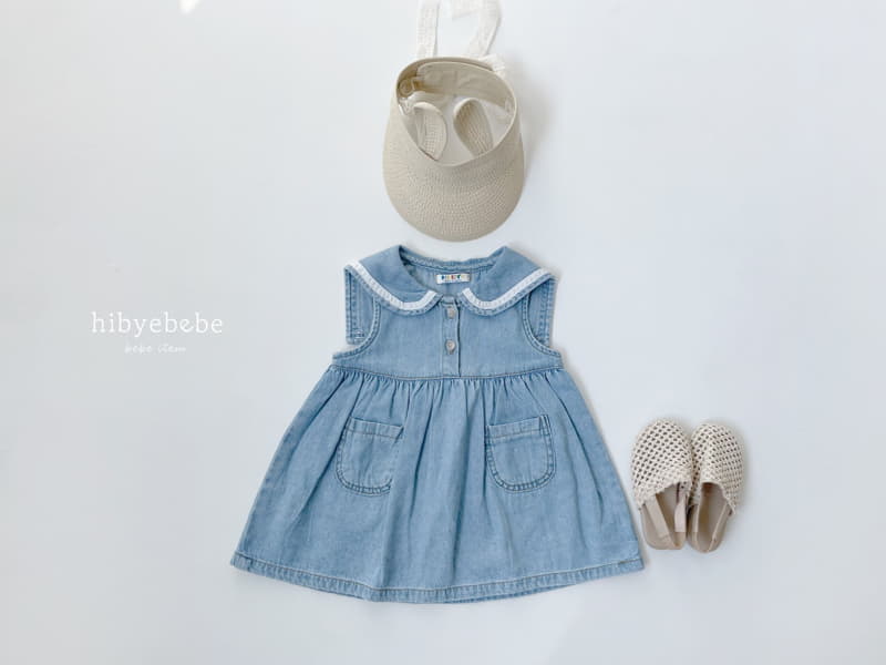 Hi Byebebe - Korean Baby Fashion - #babyoutfit - Pocket Denim One-piece - 9