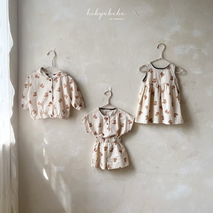 Hi Byebebe - Korean Baby Fashion - #babyoutfit - Dori Dori One-piece - 2