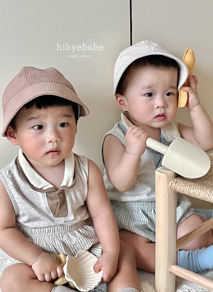 Hi Byebebe - Korean Baby Fashion - #babyoutfit - V Neck Collar Top Bottom Set - 8