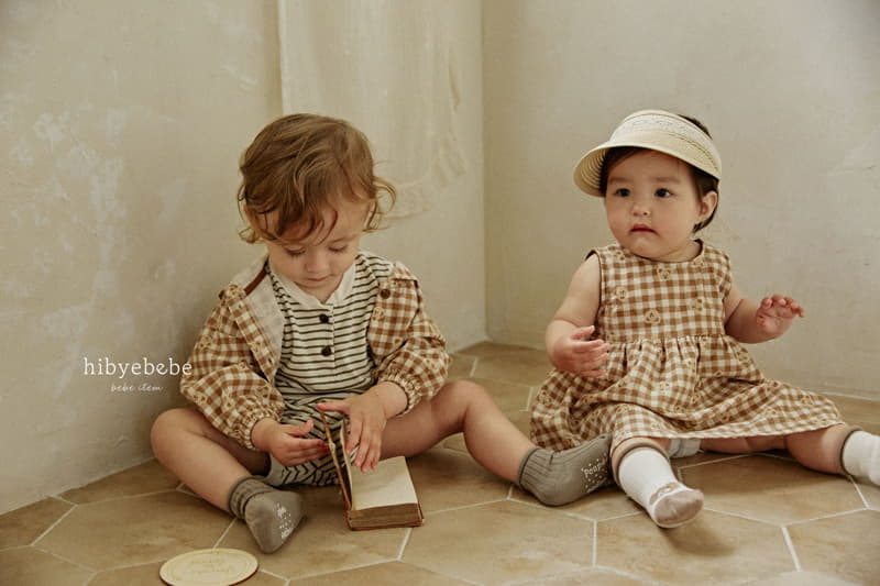 Hi Byebebe - Korean Baby Fashion - #onlinebabyboutique - Mocha Bear Hoody Jumper - 7