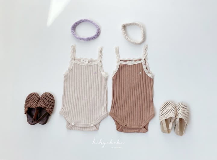 Hi Byebebe - Korean Baby Fashion - #onlinebabyboutique - Eve Lace Bodysuit