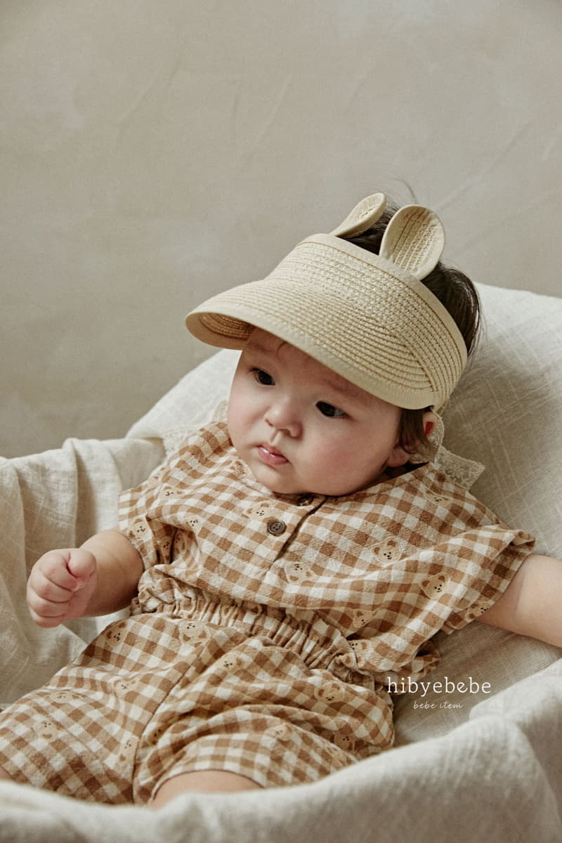 Hi Byebebe - Korean Baby Fashion - #onlinebabyshop - Mocha Bear Top Bottom Set - 7