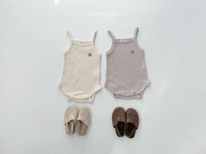 Hi Byebebe - Korean Baby Fashion - #smilingbaby - Rib Knit Sleeveless Bodysuit - 2