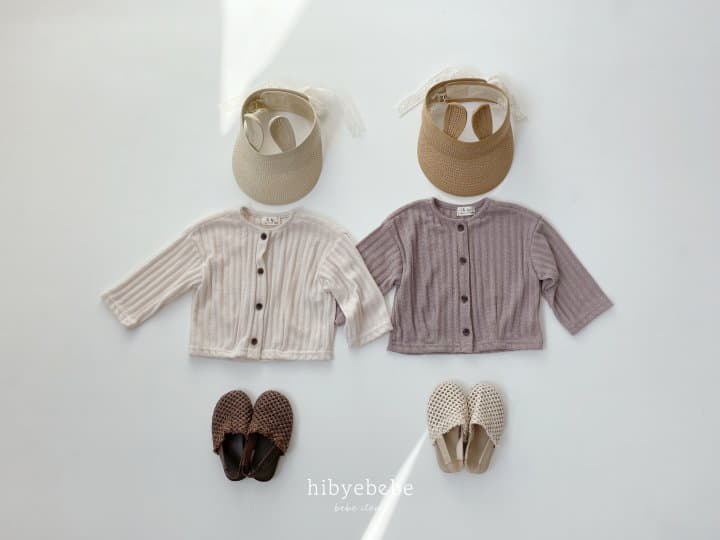 Hi Byebebe - Korean Baby Fashion - #smilingbaby - Charlang Knit Rib Cardigan