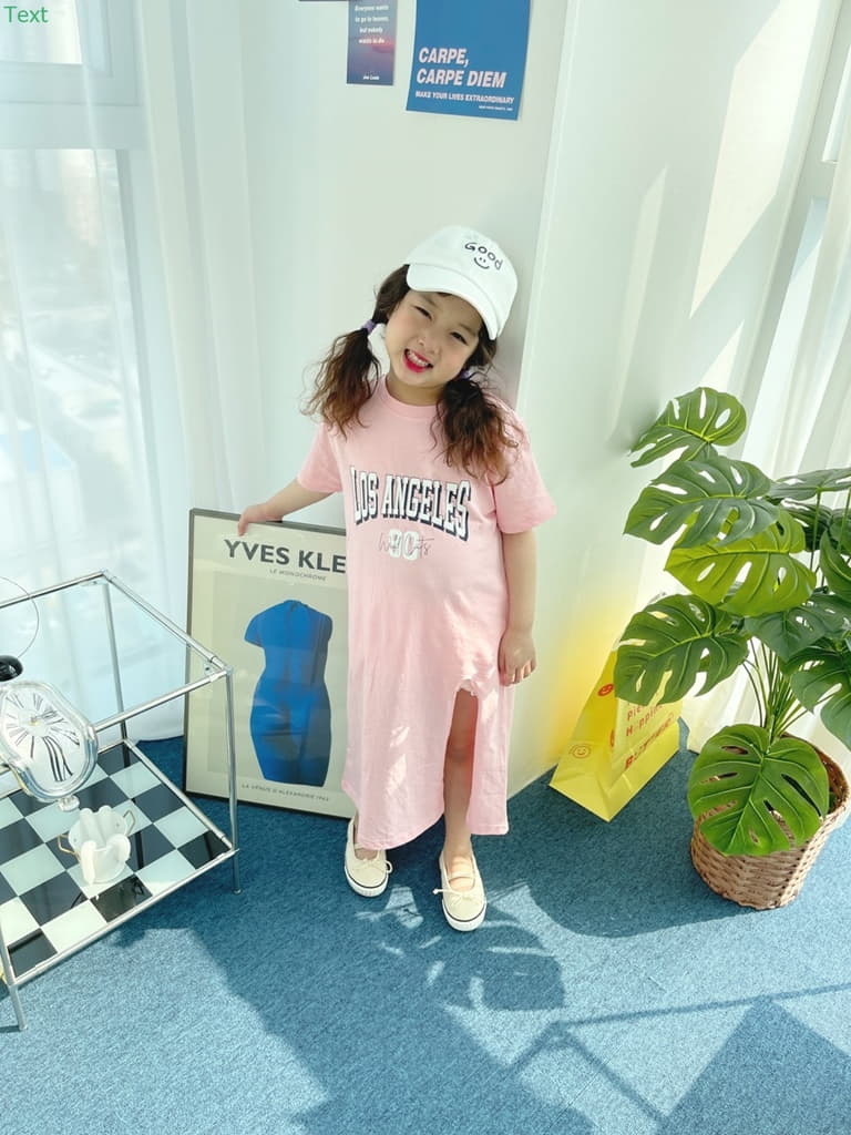 Honeybee - Korean Children Fashion - #kidzfashiontrend - Long Slit One-piece - 4