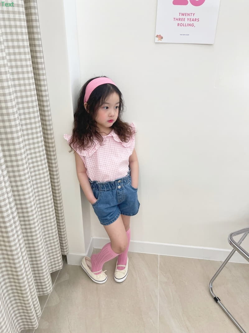 Honeybee - Korean Children Fashion - #Kfashion4kids - Two Button Denim Shorts - 11