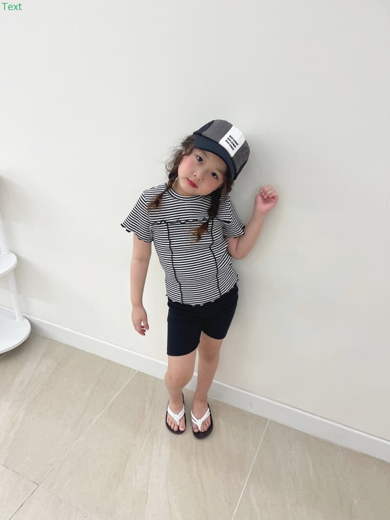 Honeybee - Korean Children Fashion - #Kfashion4kids - Stripes Rib Tee - 10