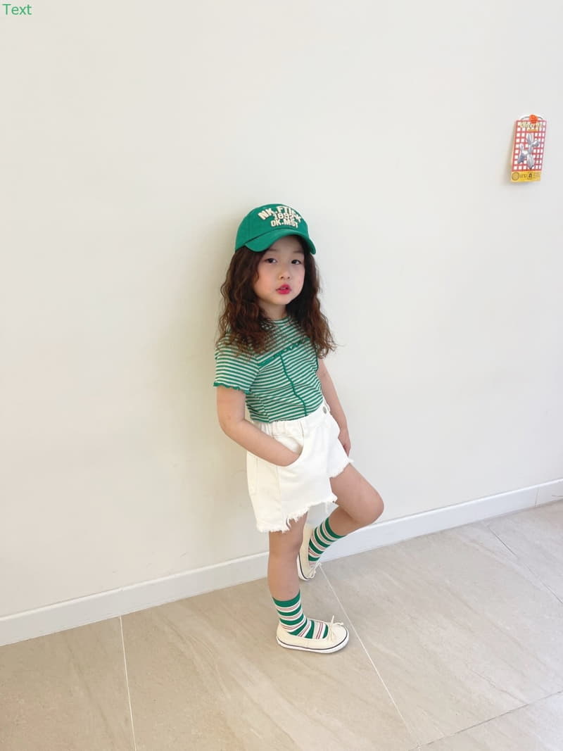 Honeybee - Korean Children Fashion - #childofig - Stripes Rib Tee