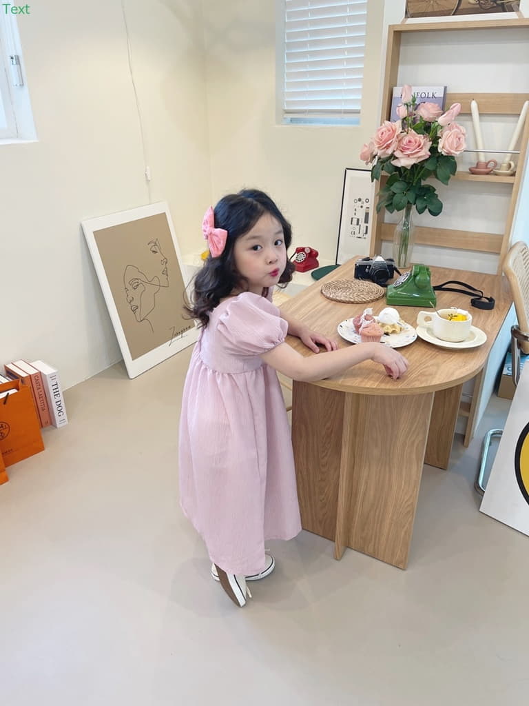Honeybee - Korean Children Fashion - #fashionkids - Puff One-piece - 2