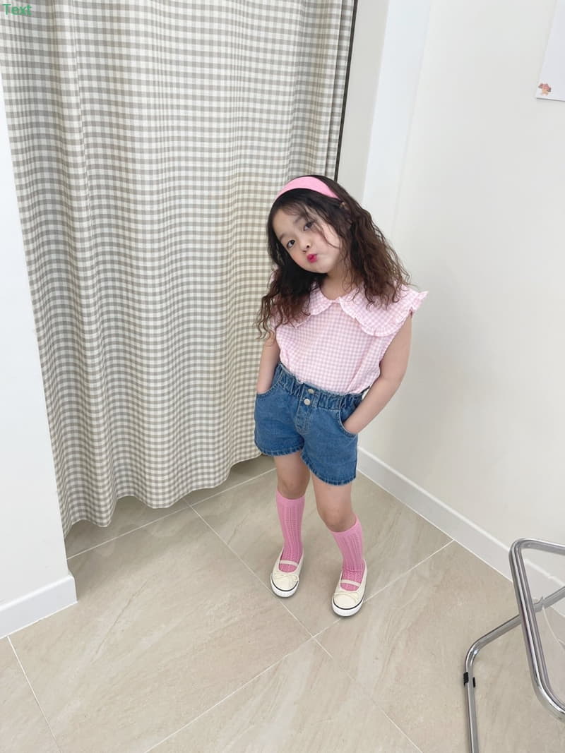 Honeybee - Korean Children Fashion - #fashionkids - Two Button Denim Shorts - 7