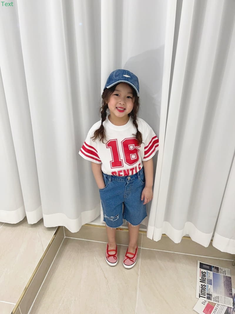 Honeybee - Korean Children Fashion - #kidsshorts - Denim Vintage Shorts - 3