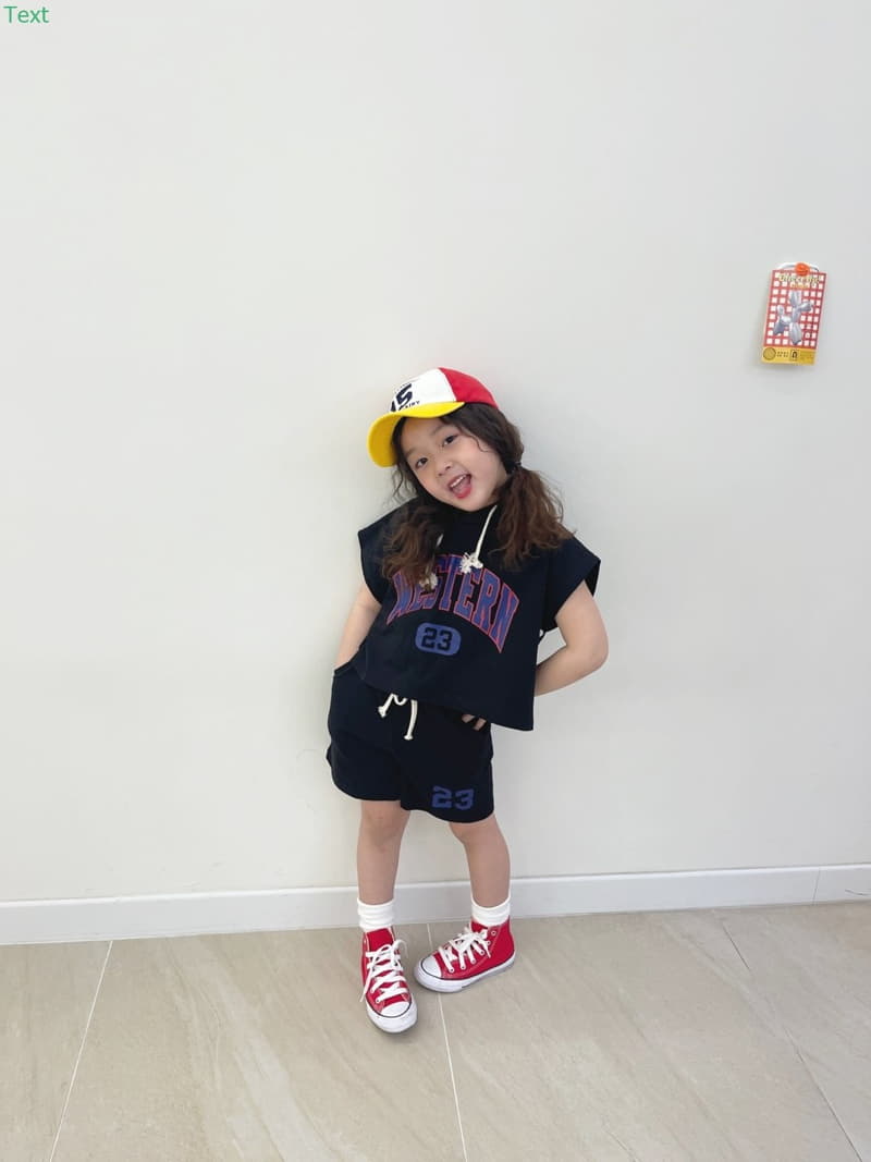 Honeybee - Korean Children Fashion - #kidsshorts - Hoody Cap Top Bottom Set
