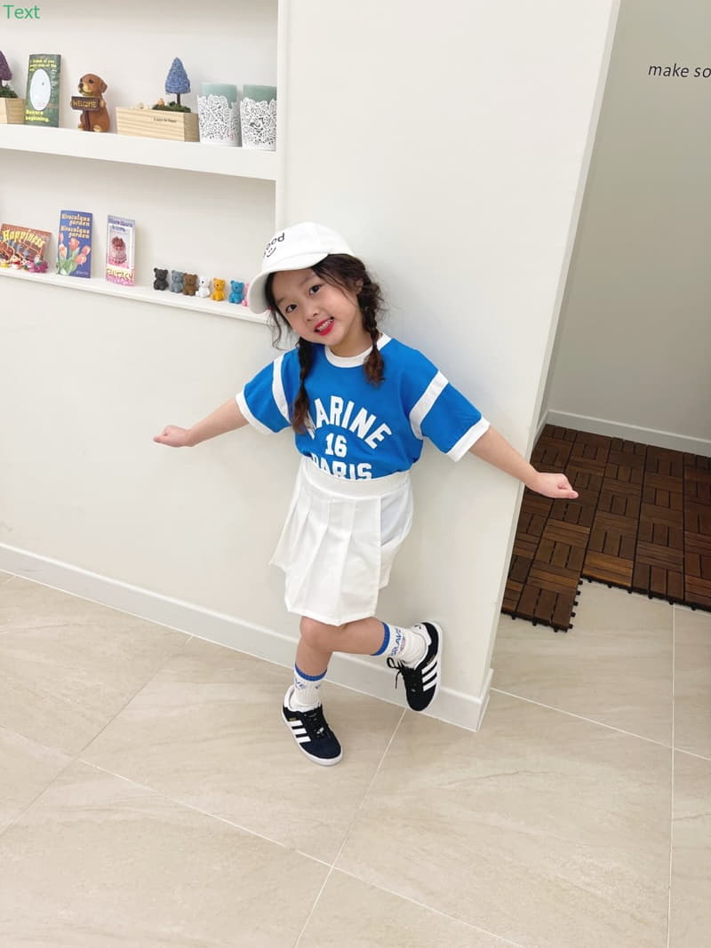Honeybee - Korean Children Fashion - #kidsshorts - Color Marine Sleeveless - 11