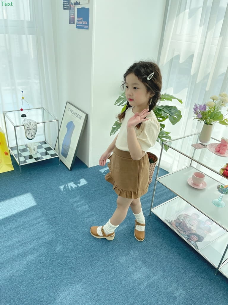 Honeybee - Korean Children Fashion - #kidsstore - Linen Frill Skirt - 4