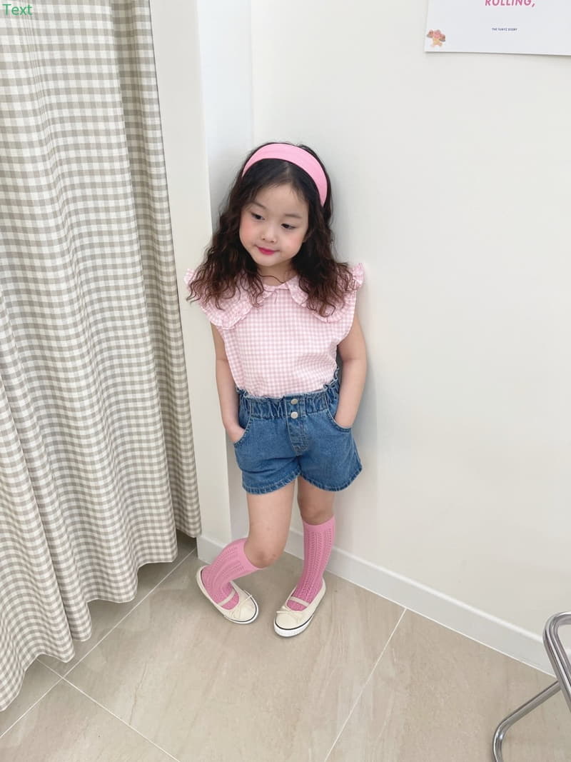 Honeybee - Korean Children Fashion - #kidzfashiontrend - Two Button Denim Shorts - 10