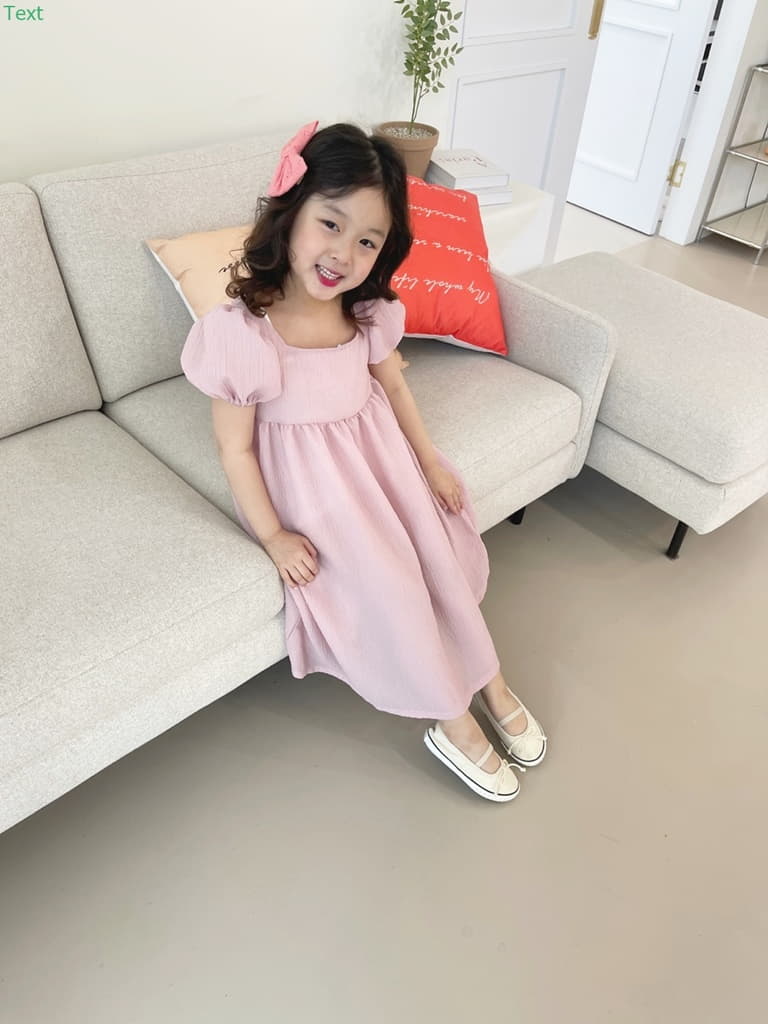 Honeybee - Korean Children Fashion - #littlefashionista - Puff One-piece - 7