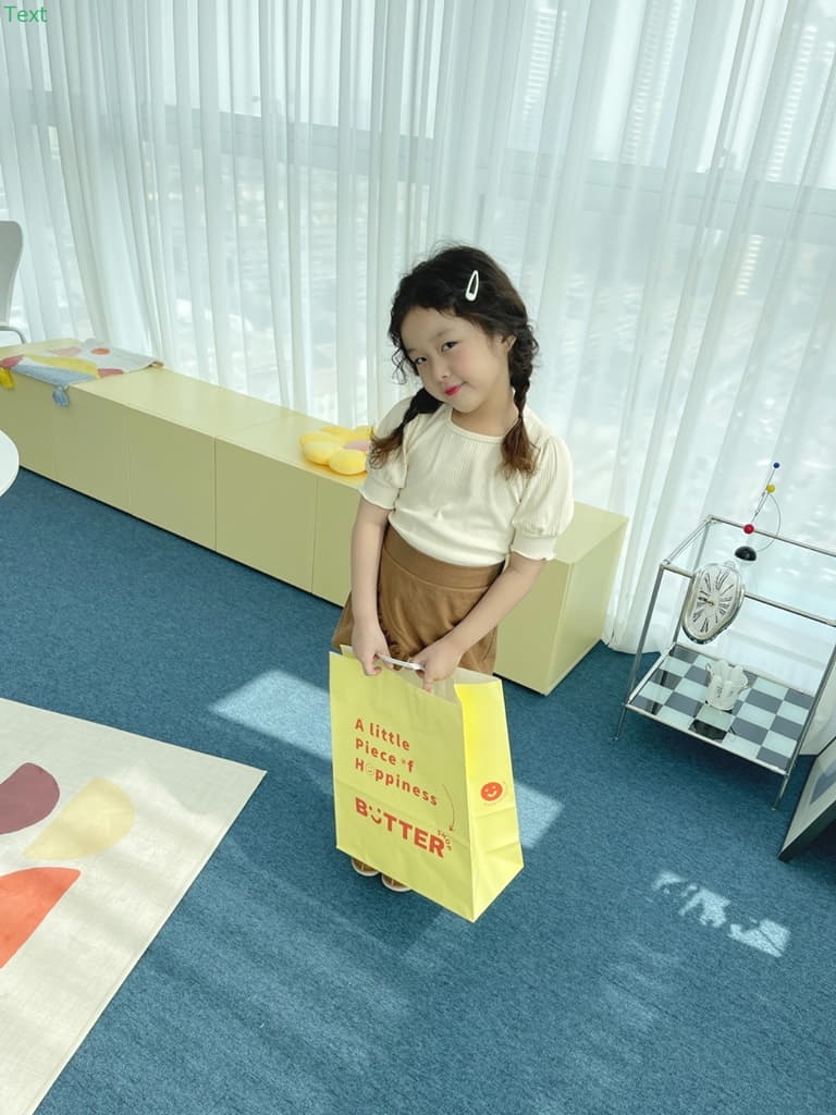 Honeybee - Korean Children Fashion - #magicofchildhood - Rib Puff Tee - 2