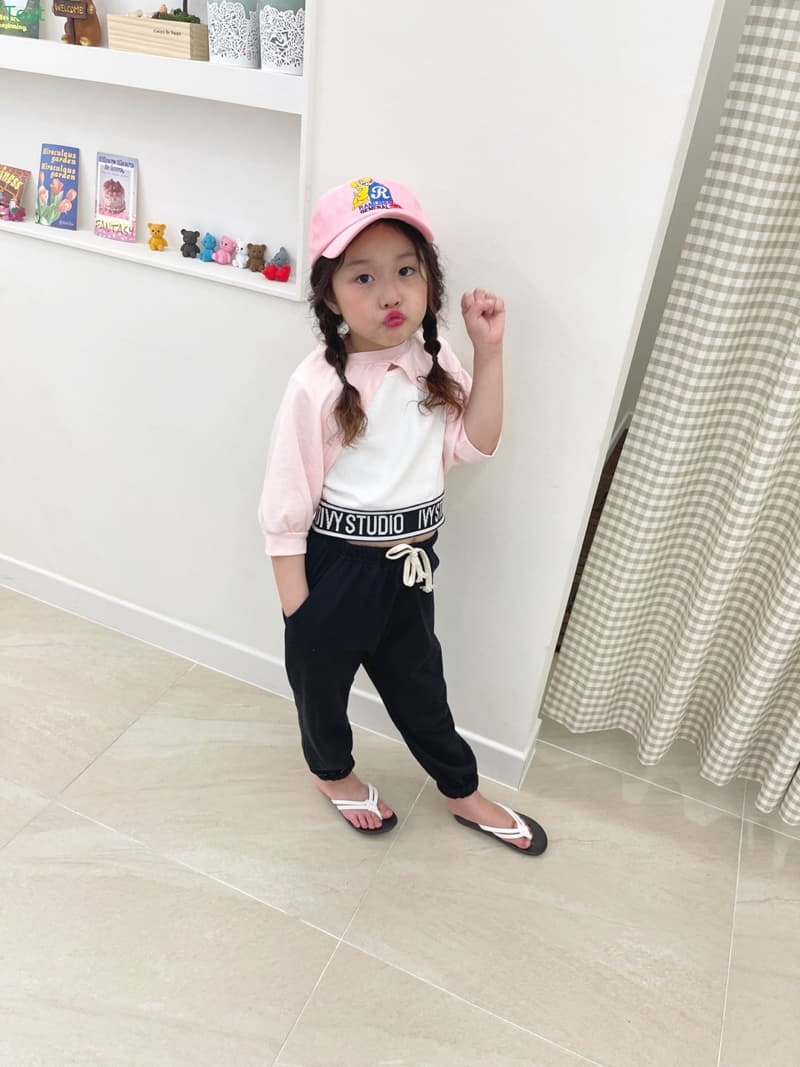 Honeybee - Korean Children Fashion - #magicofchildhood - Crop Shoulder Tee - 5