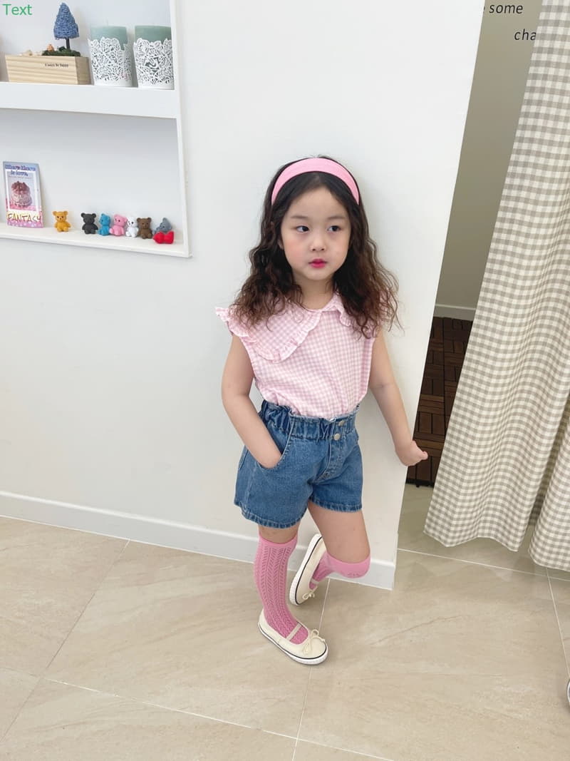 Honeybee - Korean Children Fashion - #littlefashionista - Sleeveless Blouse - 4